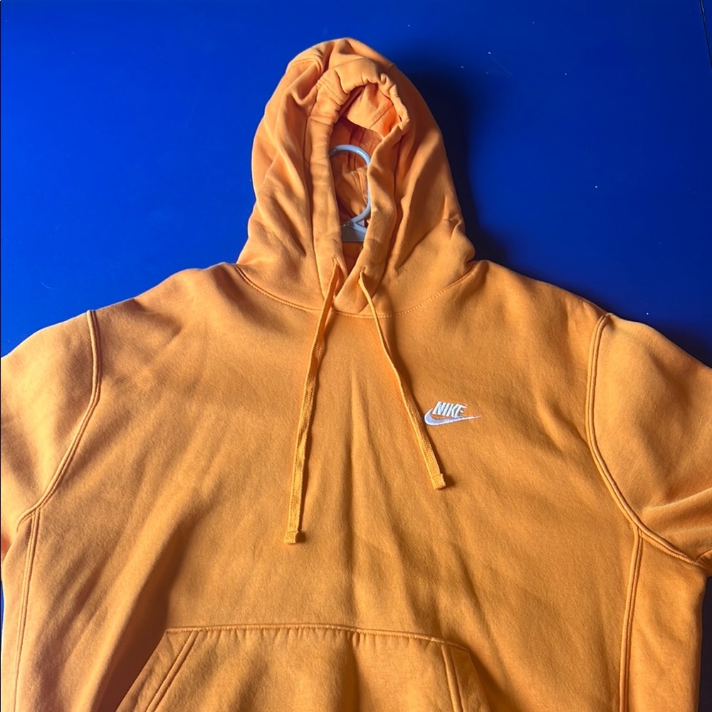 Nike Orange Athletic Hoodie